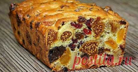 Быстро и вкусно! Невероятно Полезный Кекс из Сухофруктов!