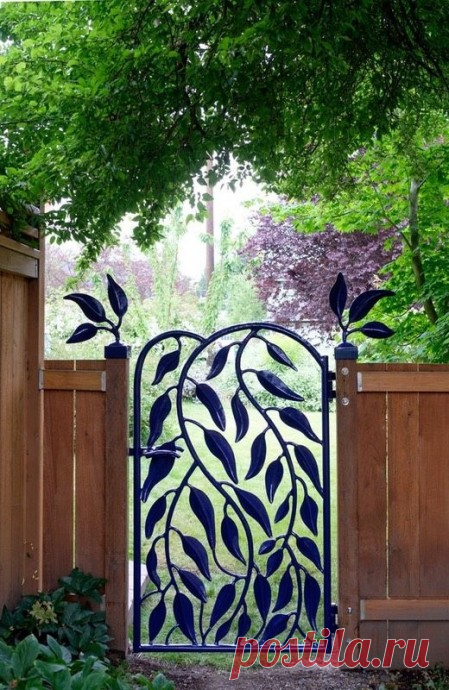 Необычные двери и калитки