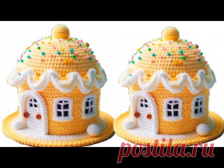 😍💯👌AMAZING 💥💯👍CROCHET HOUSE MAKING VIDEO #diy #crochet #house
