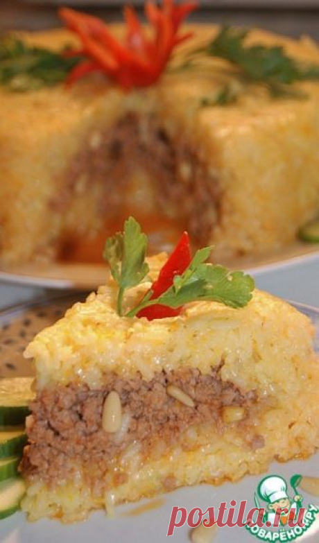 Фаршированный рис – кулинарный рецепт