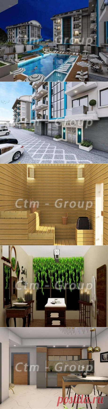 Квартира 2 + 1 в районі Оба в Аланіі