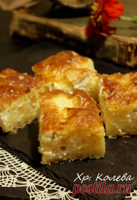 Животът може да e вкусен: Сладка (сиропирана) баница с извара