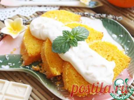 Морковно-апельсиновый манник – кулинарный рецепт