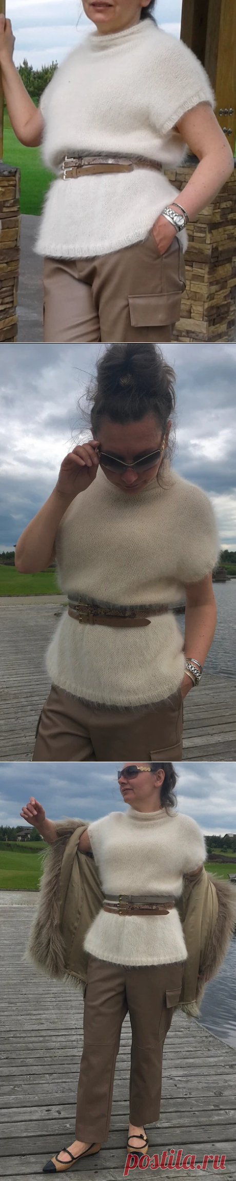 Кофточка из Ангоры / LETO2909 / 09.06.2020 / Фотофорум на BurdaStyle.ru