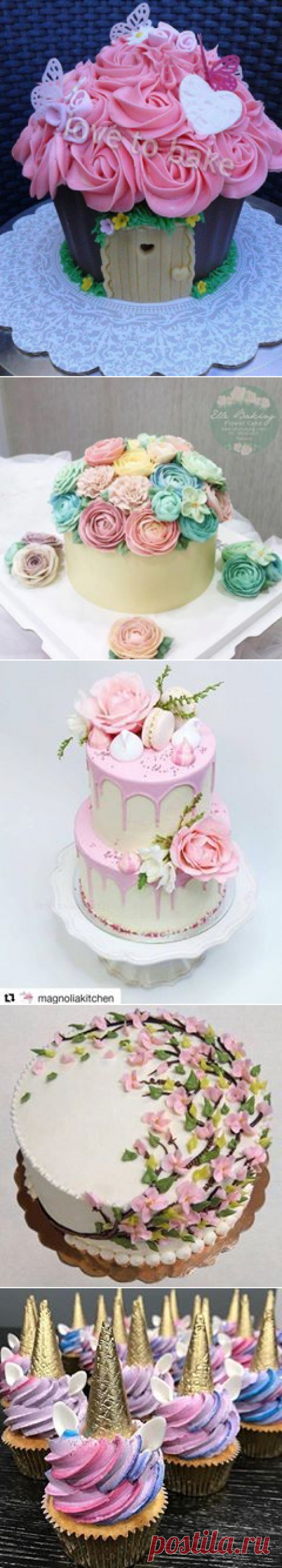 (1) Beautiful cakes - Những mẫu bánh gato đẹp - Home