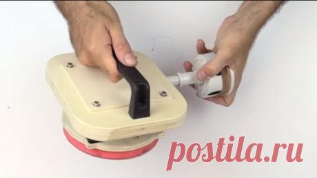 Орбитальная шлифовальная машина из вентилятора от компьютера 
 Предлагаю к рассмотрению очень интересную самоделку, которую вы сможете сделать из обычного компьютерного вентилятора. Наверно, название самоделки вас сильно заинтересовало и вы задались вопросом, а как же эта машинка работает, ведь мощность двигателя вентилятора слишком мала и ее не хватит просто для того, чтобы раскрутить массу шлифовального…
Полное описание  https://usamodelkina.ru/12373-orbitalnaja-shlifovalnaja-mashina-iz-