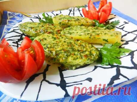 Запеченная картошка с чесноком и сливочным маслом в духовке рецепт с фото пошагово - 1000.menu