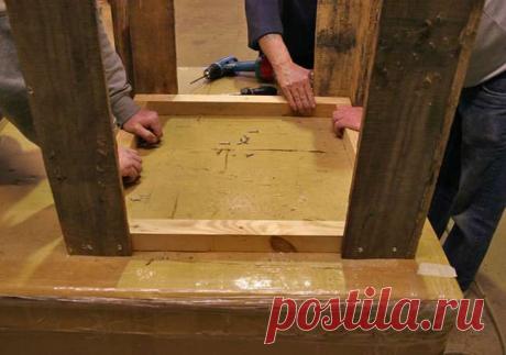 Умывальник из поддонов. Мебель из паллет своими руками: пошаговые инструкции изготовления мебели из поддонов с фото