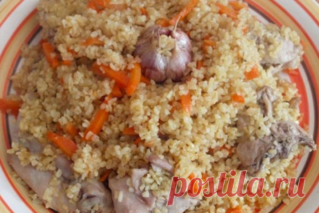 Плов из булгура &amp;#8212; Домашняя кулинария