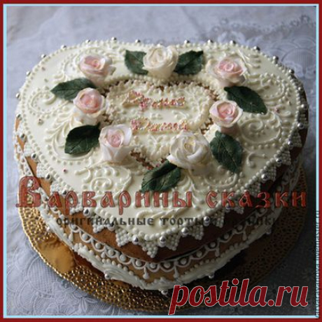 Пряничная шкатулка - бледно-розовый,белый,розы,жених и невеста,свадьба