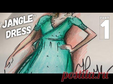 ВЯЖЕМ ПЛАТЬЕ СПИЦАМИ 