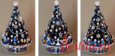 Ёлочка в стиле оригами из журнала. | ВСЁ ВЫТВОРЯШКИ