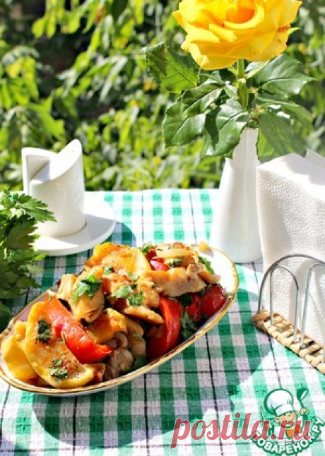Вкуснейшая тилапия под диетической шубой - кулинарный рецепт