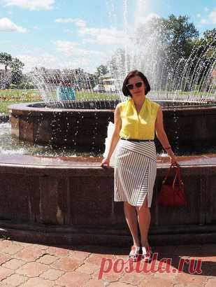 Желтый полосатик. Оля, с Днем Рождения! / Ирина Шмидт / 08.08.2016 / Фотофорум BurdaStyle