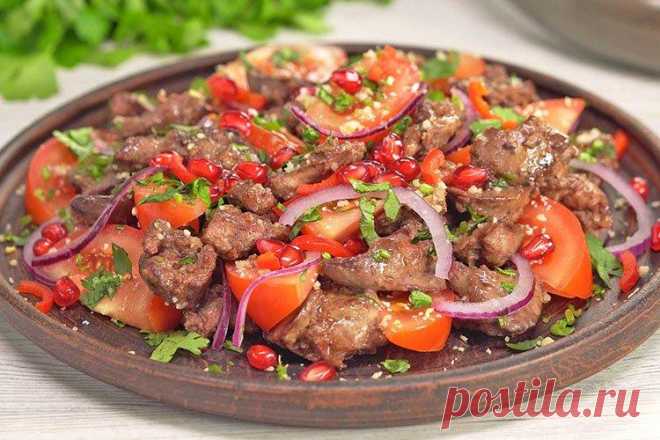 Салат с куриной печенью - 10 вкусных рецептов пошагово (с фото)
