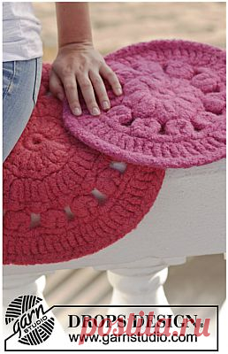 Сидушки крючком схемы