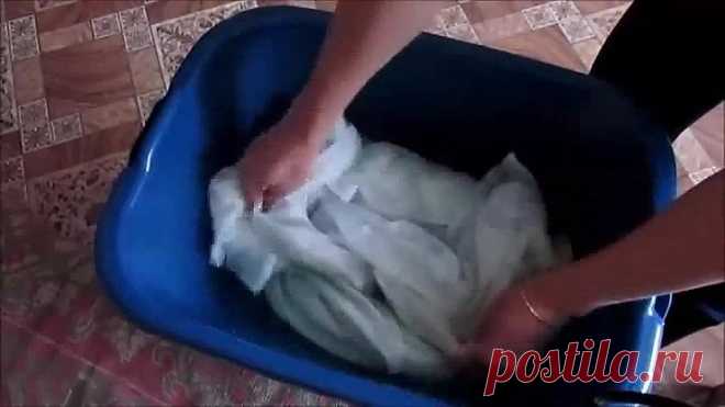 Как сделать тюль белоснежным! СУПЕР ИДЕЯ!