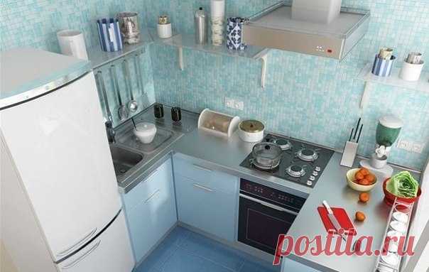 Как оформить небольшую кухню: 8 принципов и идей