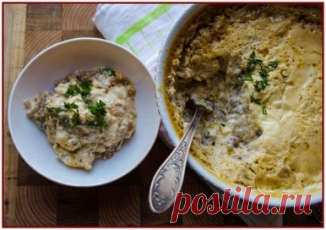 Жюльен из баклажанов