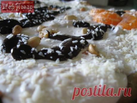 Торт Снегурочка / Десерт / Рецепты / Шеф-повар – простые и вкусные кулинарные рецепты, фото-рецепты, видео-рецепты