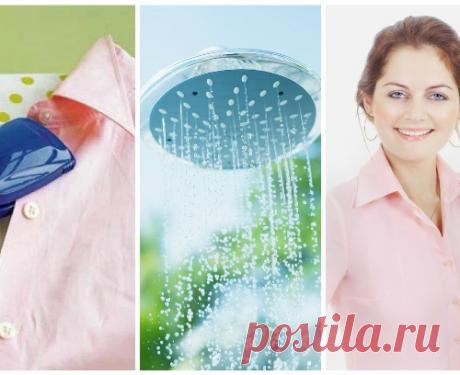 10 способов погладить одежду без утюга