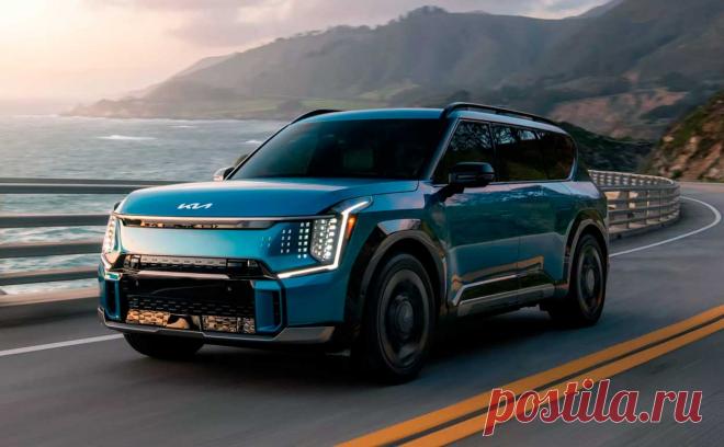 Kia EV9 2024: флагманский электрический внедорожник