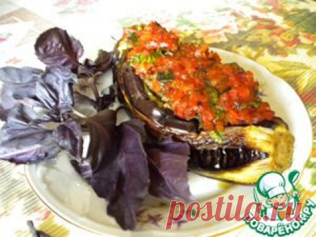 Баклажаны фаршированные по-армянски - кулинарный рецепт