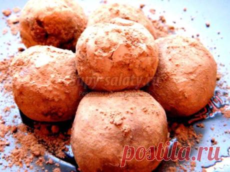 Конфеты-трюфели из сухого молока или смеси. Рецепт с пошаговыми