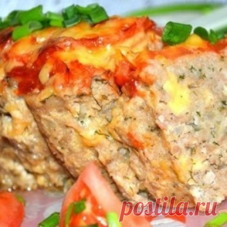 Запечённый мясной хлебец