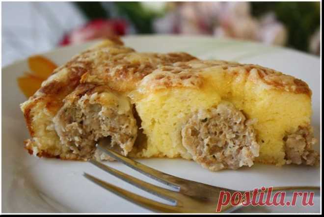Вкуснейший пирог с фрикадельками: готовится легко, съедается быстро - Простые рецепты Овкусе.ру