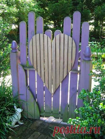 Садовые калитки и ворота