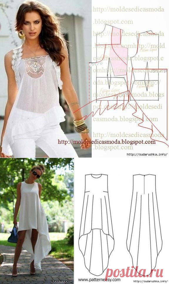 Бохо стиль. Схемы, выкройки