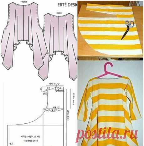 Столько оригинальных идей, еще и с выкройками в придачу👚  

Для любителей стиля БОХО: удобно, стильно и практичноВыкройки и схемы ниже⬇

Юбка-скатерть: элементарно и красиво.По сути у такой модели выкройка отсутствует. Скорее это схема, помогающая обозначит…