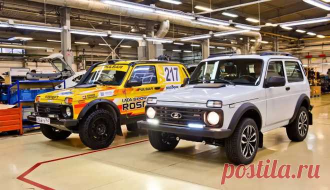 Новая Lada Niva Sport с двигателем мощностью 122 л.с. 