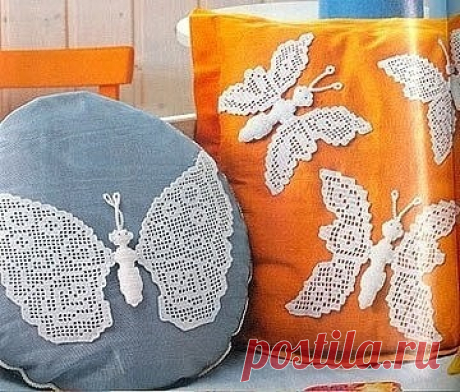 Бабочки крючком — DIYIdeas