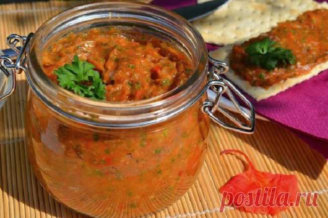 Самая вкусная и быстрая икра из баклажанов