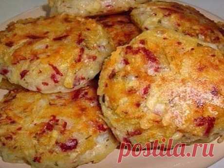 ВСЕ по ТЕМІ: Драники с ветчиной, сыром и зеленью