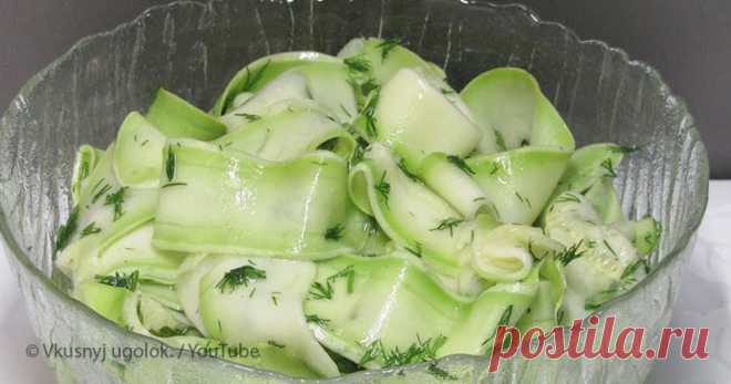 Маринованные кабачки — хит этого лета: легкая и простая закуска