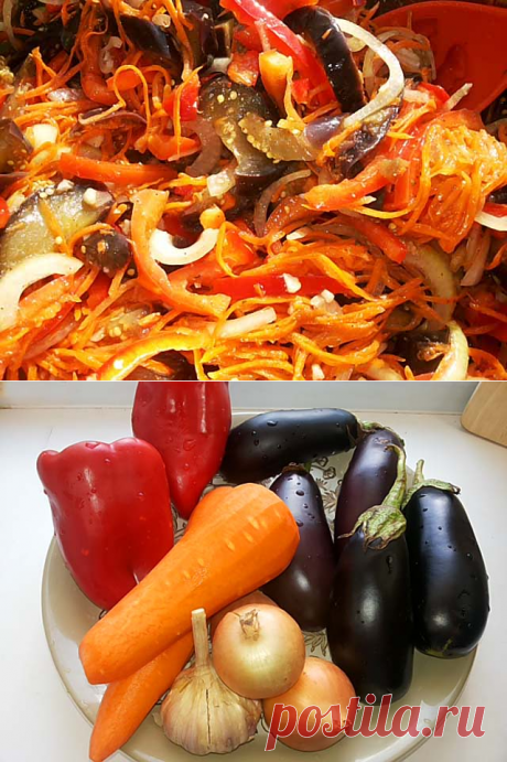 Баклажаны по-корейски на зиму, самые вкусные рецепты