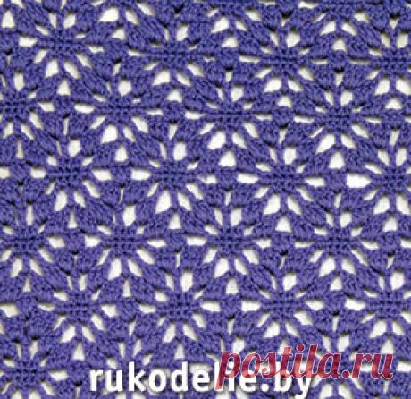 Воздушные ажурные узоры крючком