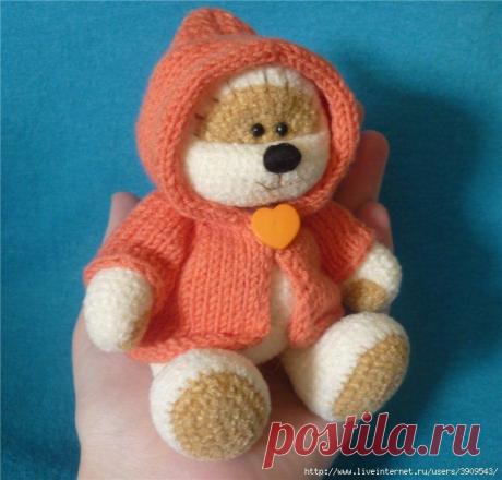 Вязание. Мишка.