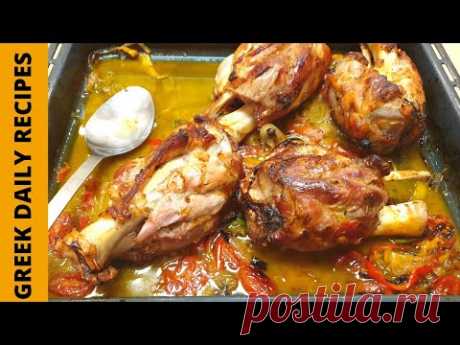 Κότσι χοιρινό στο φούρνο! |Greek daily recipes