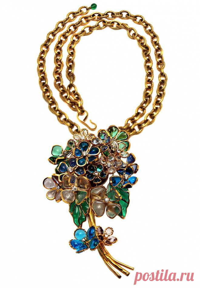 Кутюрное колье-трансформер Chanel