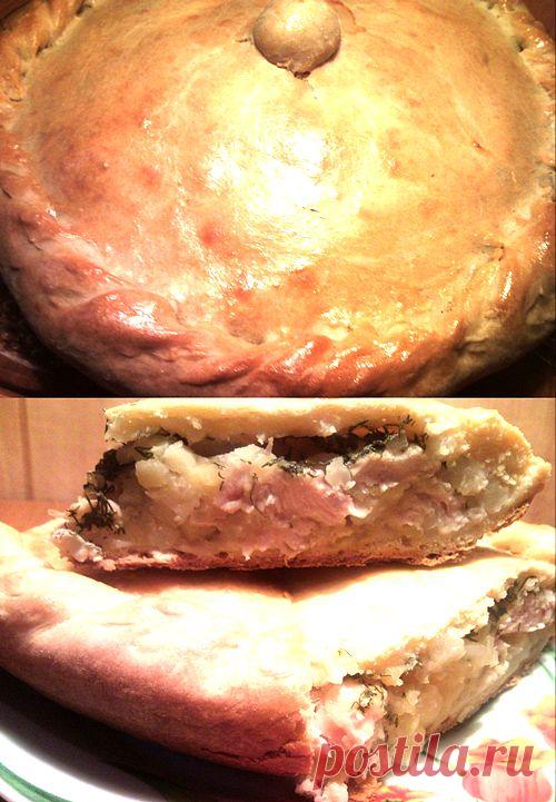 Рецепт курника с картошкой и курицей рецепт с пошаговым фото