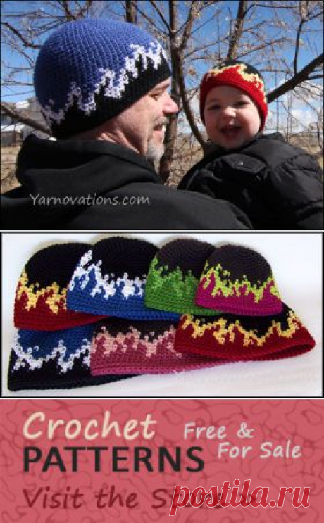 Flame Beanies and Flame Mittens