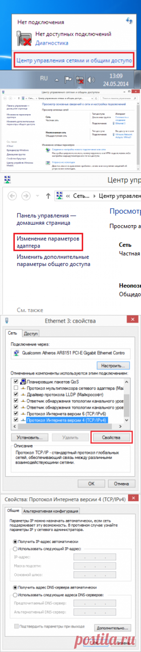 Что такое IP-адрес и как изменить его в Windows 7 и Windows 8.1