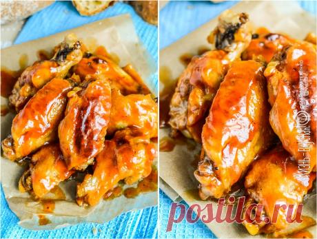 Кисло-сладкие крылышки, неприлично вкусные + рецепт вустерского соуса • Жизнь - вкусная! Кулинарный сайт Галины Артеменко Эти кисло-сладкие крылышки созданы для поедания только в компании самых близких людей! Они такие вкусные, и есть их нужно только руками, облизывая пальцы...