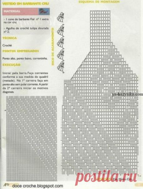 Сарафан крючком Сарафан крючком филейная вязка. Филейные узоры крючком для платья
Подписывайтесь на обновления нашей странички на Фэйсбук и Pinterest чтобы не пропустить самое интересное и обязательно поделитесь с д…