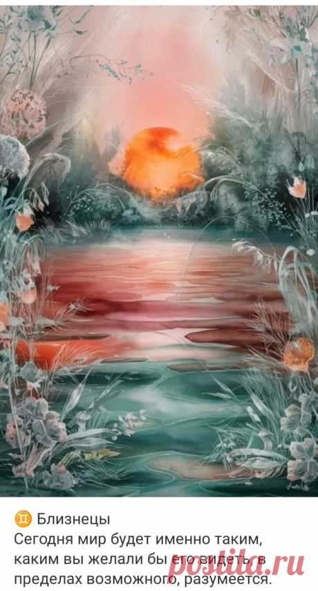 Ежедневный гороскоп - 23 июня 2024 | Hand-made заметки от Мерлеттки | Дзен