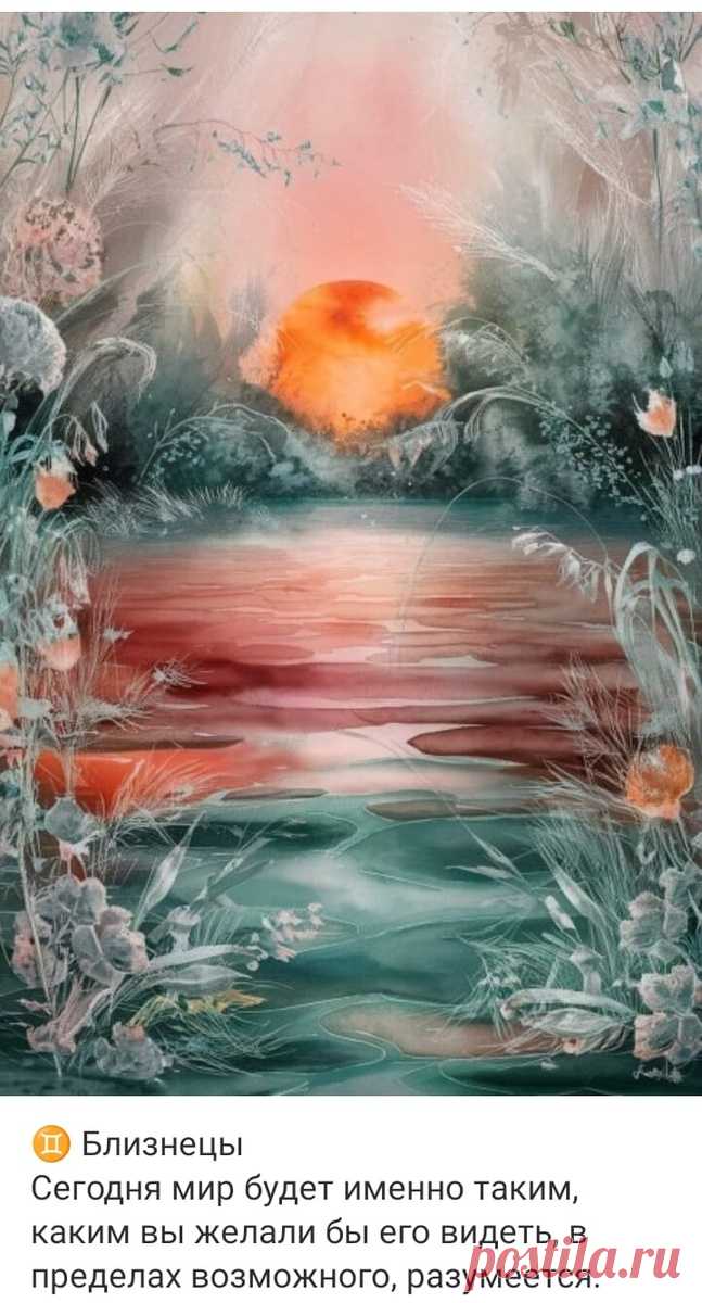 Ежедневный гороскоп - 23 июня 2024 | Hand-made заметки от Мерлеттки | Дзен